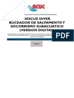 Manual Rescue Diver Spanish Digital CM