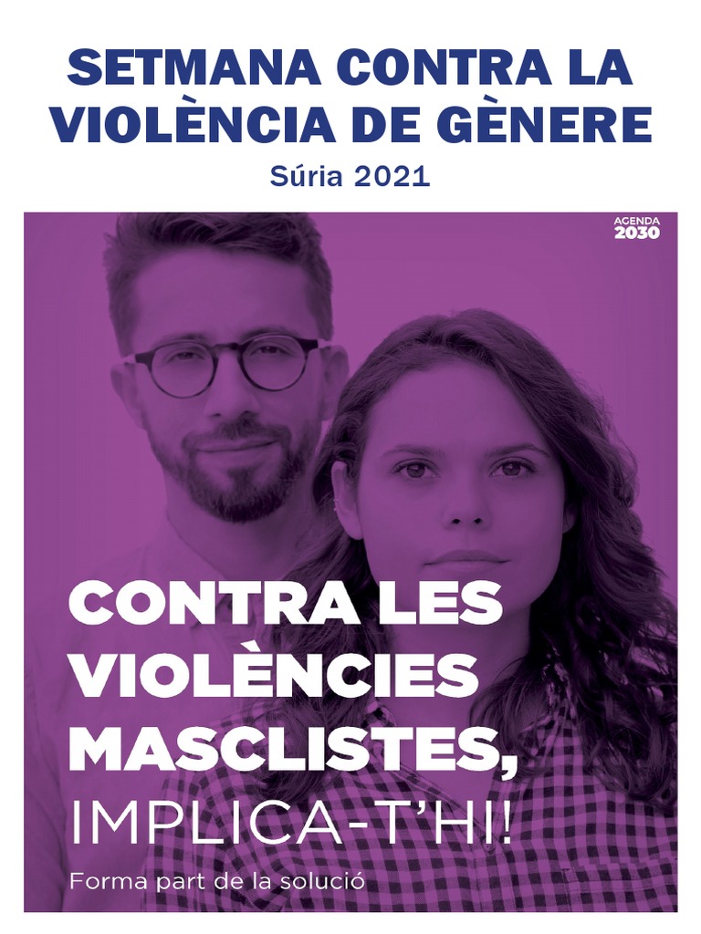 Programa 25-N 2021 A Súria | PDF