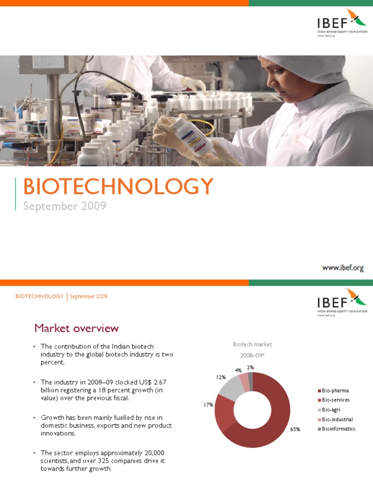 Biotechnology: September 2009 | PDF | Biotechnology | Genetic Engineering