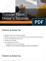 Module 2 - Donor's Taxation