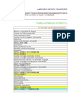 Examen Analisis de Activo Financiero