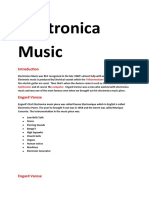 Electronica Music: Telharmonium Hammond Organ Theremin Sound, Synthesizer Computer