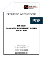 Concrete RM Meter U95 Manual 2008