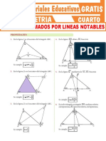 Ángulos Formados Por Lineas Notables para Cuarto Grado de Secundaria