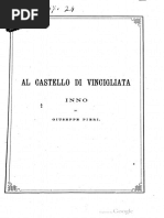 al castello di Vincigliata - inno di Giuseppe Pieri