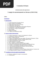 I Campi Di Concentramento in Abruzzo 1940-1944 - Di Sante, Costantino