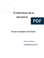 El fetichismo de la mercancía