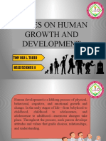 Issues On Human Growth and Development: Tiny Bea L. Tadeo Bsed Science Ii