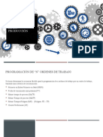 Programación de La Producción