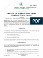 Analysing The Benefits of Value Stream Mapping in Mining Industry - PDF