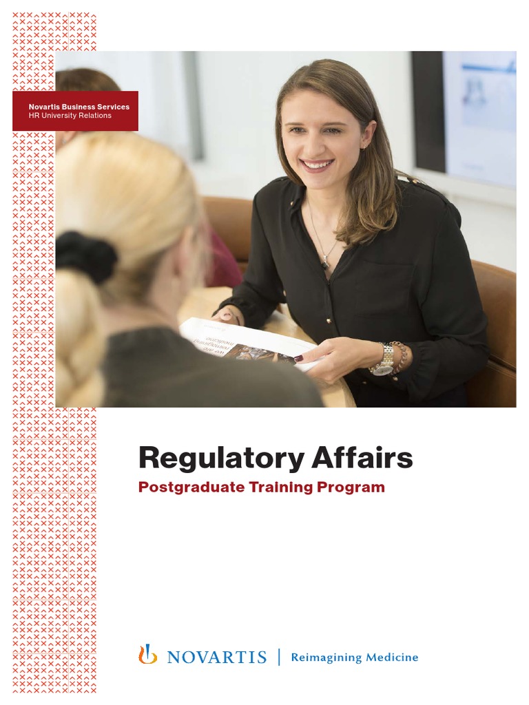 Novartis Regulatory Affairs Training Program | PDF | Regulatory ...