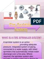 Fire Sprinkler System