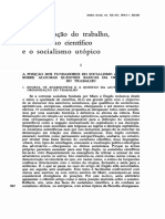 Socialismo Científico e Socialismo Utópico - José Barreto