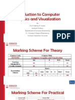 Introduction To Computer Graphics and Visualization