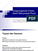 10 - Tanggungjawab Kristen Dalam Masy Plural