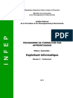 INF 0701-Exploitant Informatique N4 APP