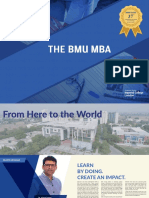 The Bmu Mba: A Initiative