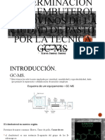 Determinación de Clembuterol en Bovinos Por La Técnica GCMS