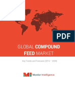Global Compound Feed Market by Ingredients Supplements Animal Type Geography Trends Forecasts 2014 2020