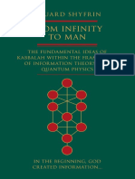 From Infinity To Man The Fundamental Ideas of Kabbalah by Eduard Shyfrin