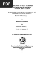 Download Simulation of Heat Transfer by Ganesh Subramani SN54115885 doc pdf