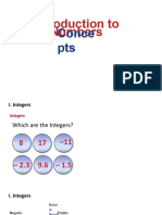 Introduction To Numbers (MMA 15-16) .PPSX