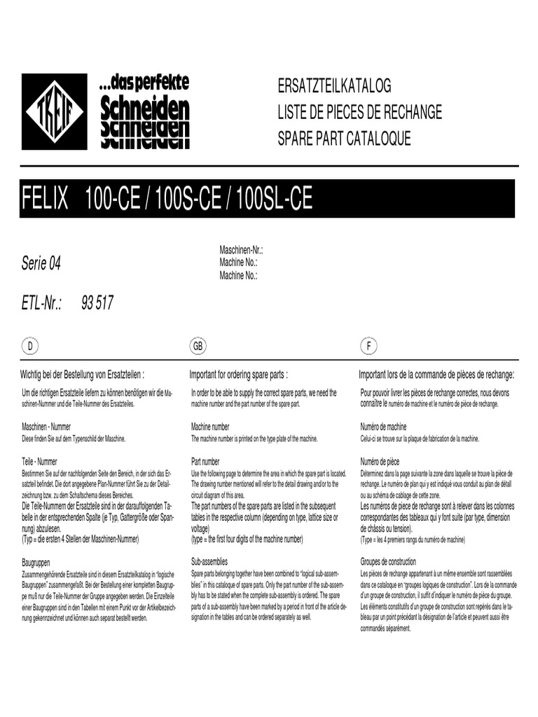 ETListe Treif Pequena PDF