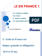 Lecole en France Comprehension Orale Controle Devaluation - 30556