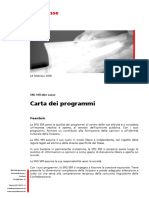 Carta dei programmi