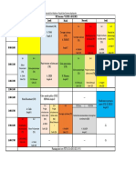 Emploi Du Temps M2 Struc 7-11-2021 À 18-11-2021