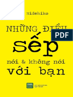 Nhung Dieu Sep Noi Va Khong Noi Voi Ban - Hamada Hidehiko