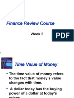 Time Value of Money Week 5