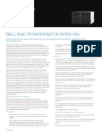 Dell Networking s4100 Series Spec Sheet