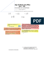 EVALUACIÓN DE MATEMÁTICA 5 Regla