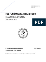 Electrical Science - Basic Electrical Theory Vol. 1