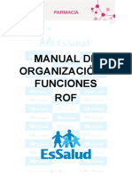 Manual de organización y funciones ROF MOF