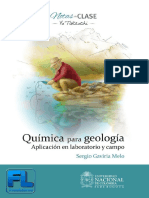 LIBRO - Química para Geología. Aplicación en laboratorio y campo - 2015 - Sergio Gaviria Melo -
