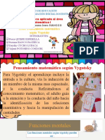 Pensamiento Matematico Segun Vygotsky