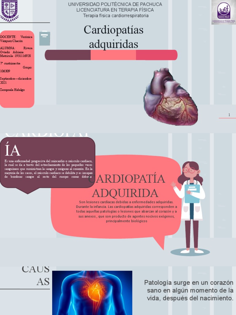 CARDIOPATIAS | PDF | Músculo cardíaco | Hipertensión