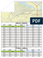 Weekday Schedule: The M Transit Route 7: Maxwell AFB