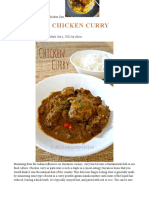 Chicken Curry