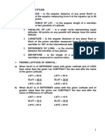 Latitude and Longitude Review