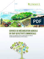 Services de Mécanisation Agricole en Tant Qu'Activité Commerciale