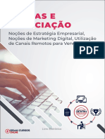 Nocoes de Estrategia Empresarial Nocoes de Marketing Digital Utilizacao de Canais Remotos para Vendas