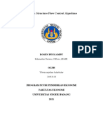 Latihan Structure Flow Control Algoritma