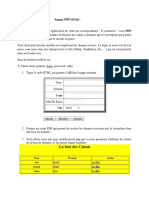 PHP Travail A Rendre Considéré Comme DS 2