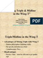 Using Triple & Midline in The Wing-T