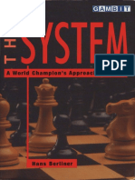 Hans Berliner - The System - A World Champions Approach To Chess Gambit 1999 OCR