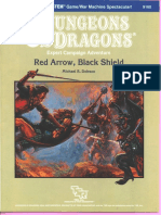 X10 - Red Arrow, Black Shield
