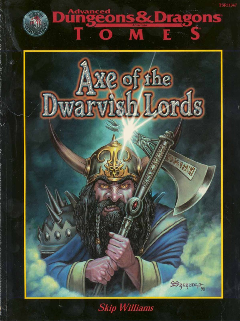 Axe of The Dwarvish Lords PDF Dwarf (Dungeons & Dragons) Leisure